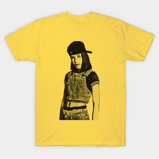 Aaliyah Simple Engrved T-Shirt